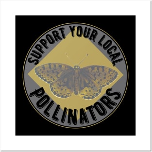 Support Butterfly Pollinators Posters and Art